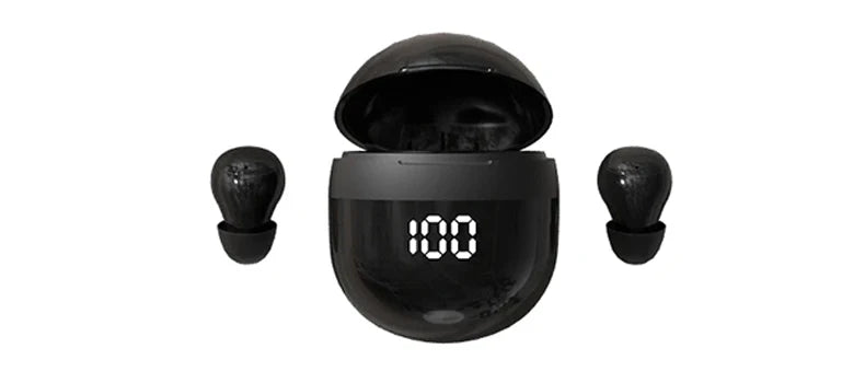 Shuke Wireless Bluetooth Earphones Active Noise Cancellation Charging Case Mic