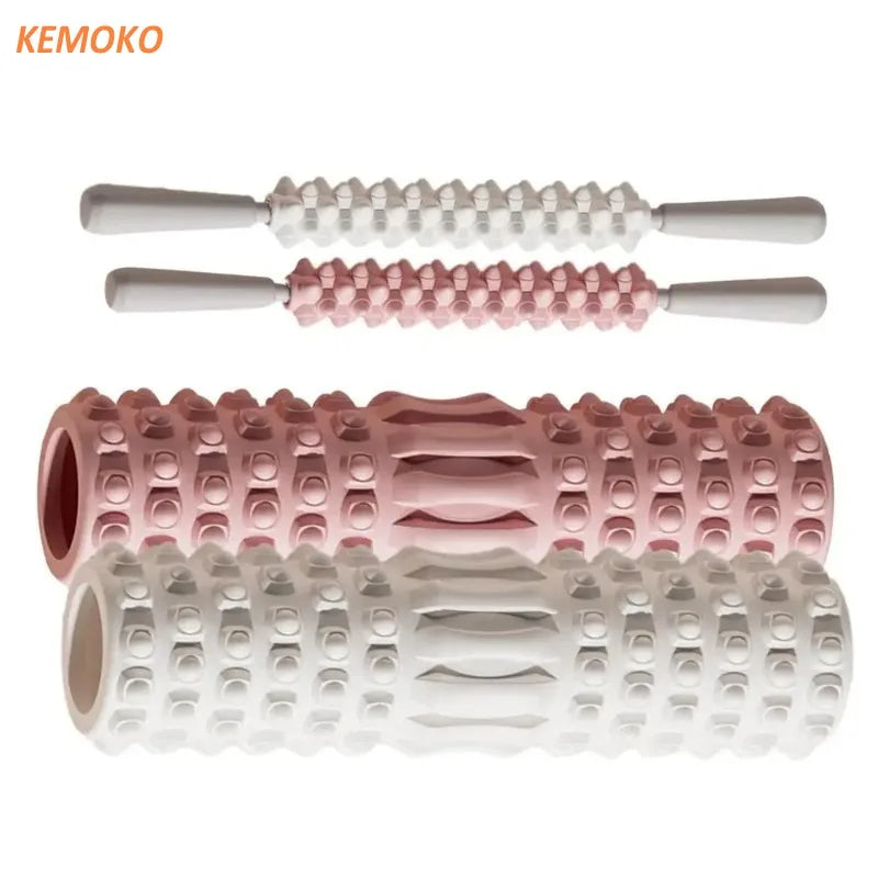 KEMOKO Foam Muscle Massage Roller For Back Pain Relief