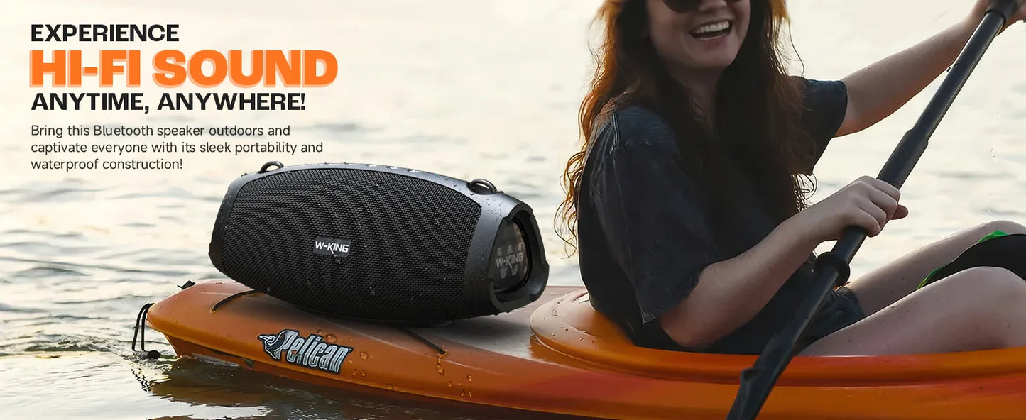 W-King X10 120W Bluetooth Speaker Portable Waterproof Outdoor Party