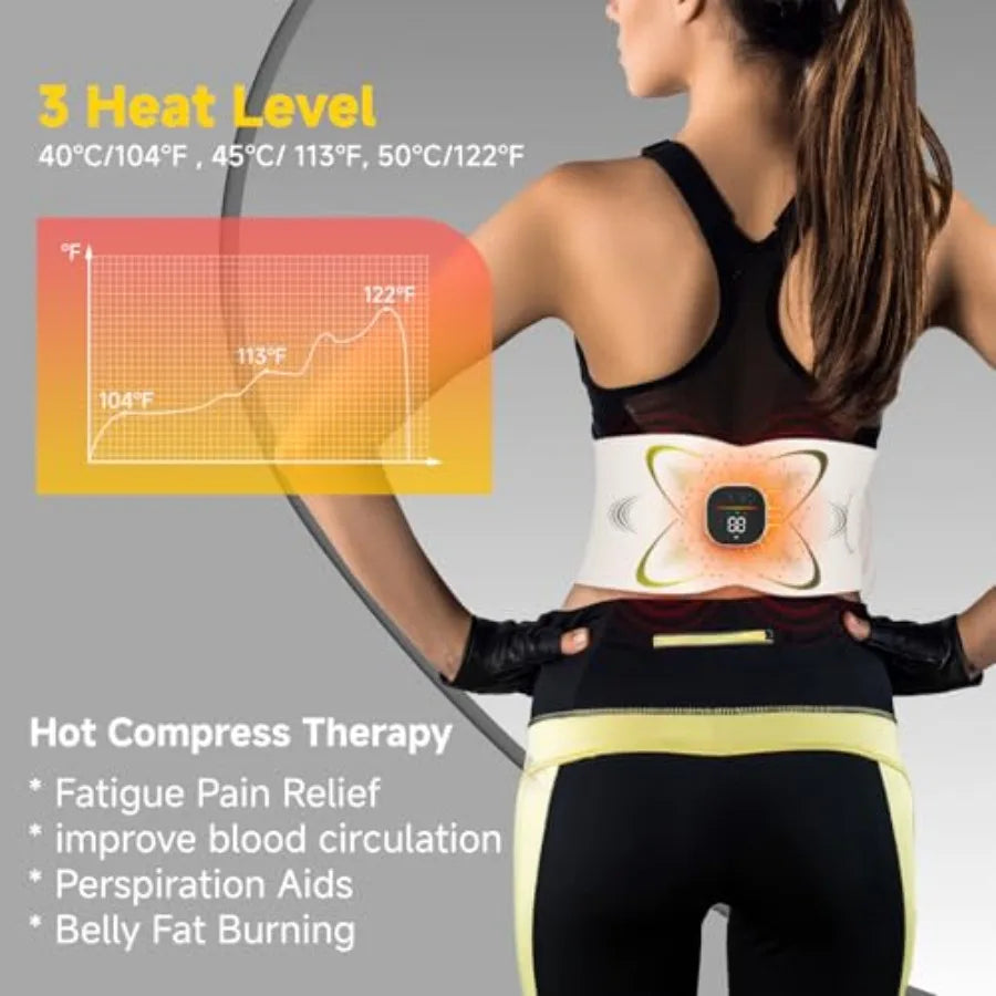 Turn your home workouts into a targeted core experience with the Abs Sculptor Belt that combines gentle heat with steady support for daily results.