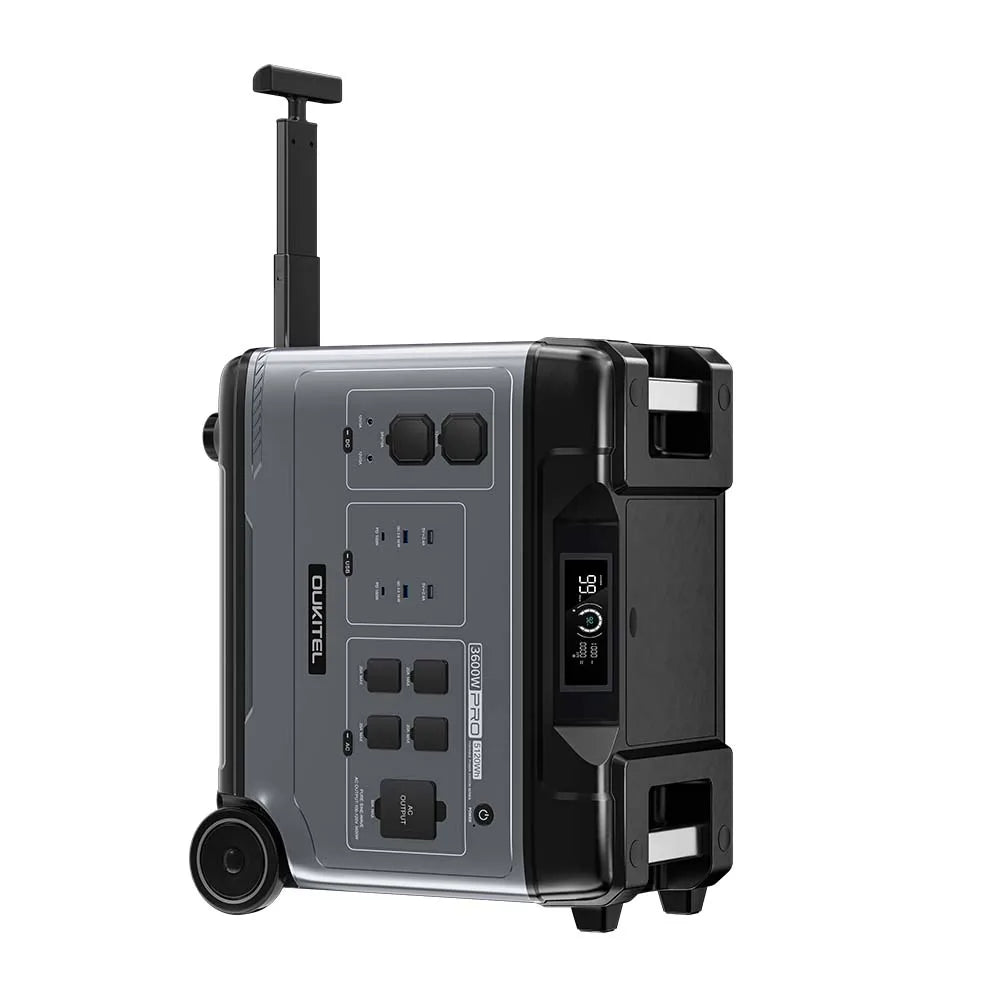 OUKITEL P5000 Pro Portable Power Station 5120Wh LiFePO4 Solar Generator