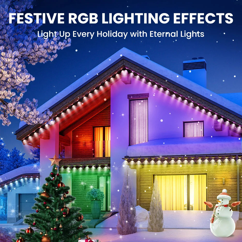 Aiopp Smart RGB Outdoor Lights With 72 Scene Modes IP67