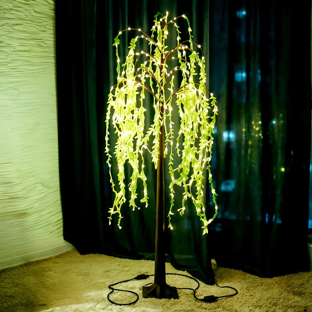 188 LED Willow Tree Light With USB Power Garden Decor