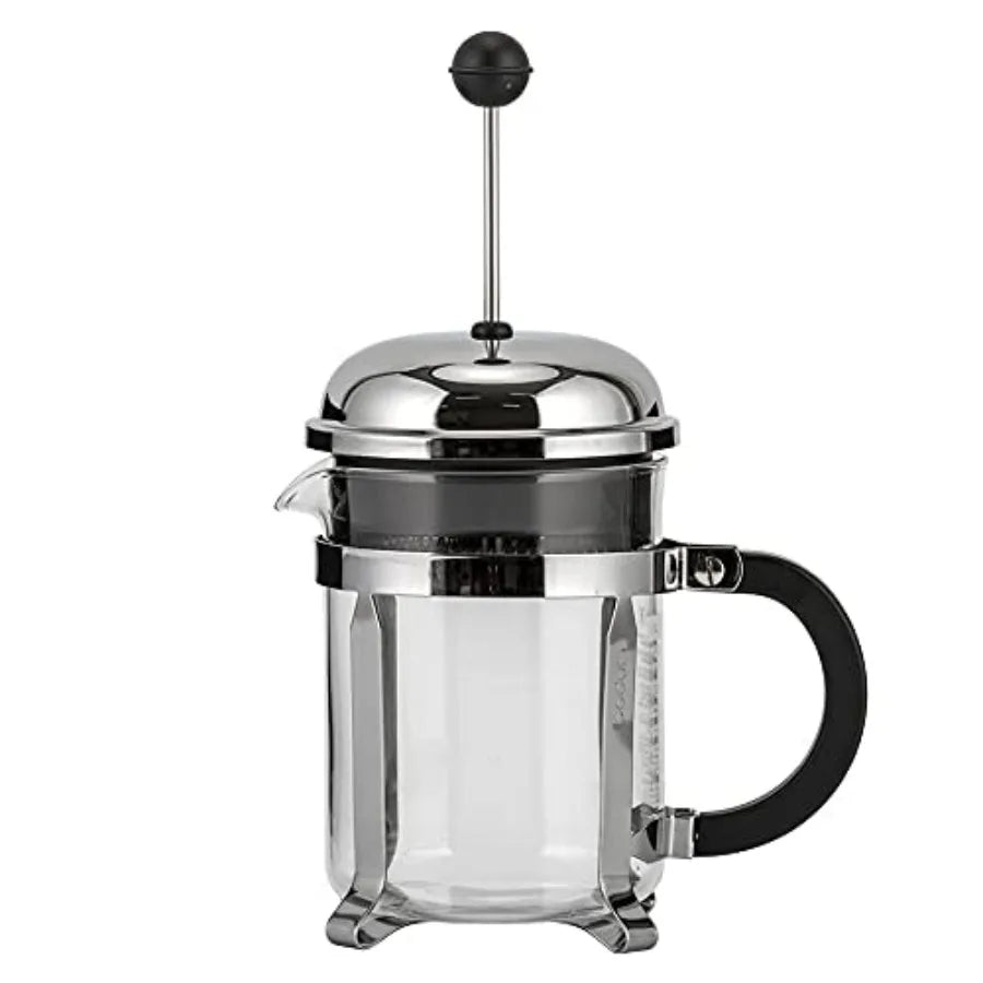 Iosn Chambord French Press Coffee Maker Stainless Steel Durable