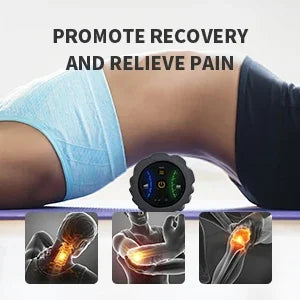 IQTEMOT Electric Yoga Column Roller With Vibration Massage 5 Speeds