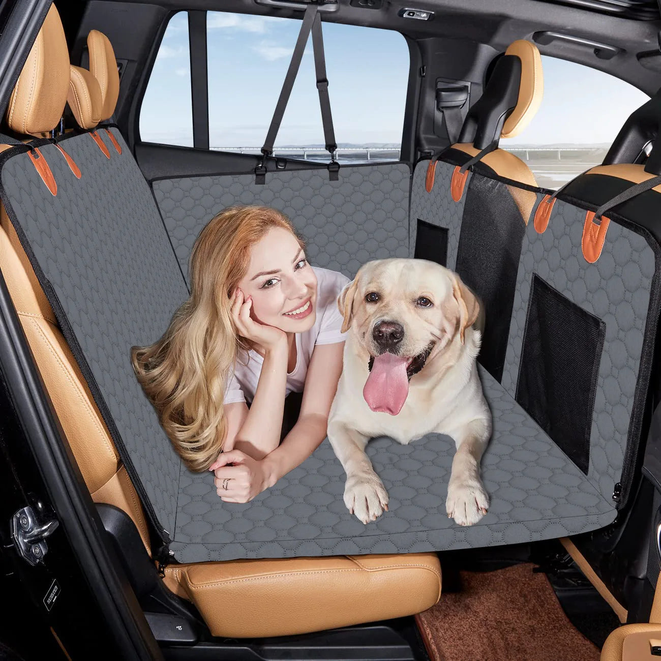 Dog Car Seat Cover Hammock For Pets Waterproof Nonslip