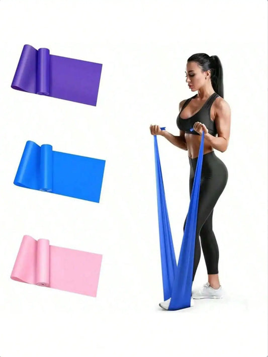 Elastic Resistance Bands For Home Gym Yoga Pilates Training