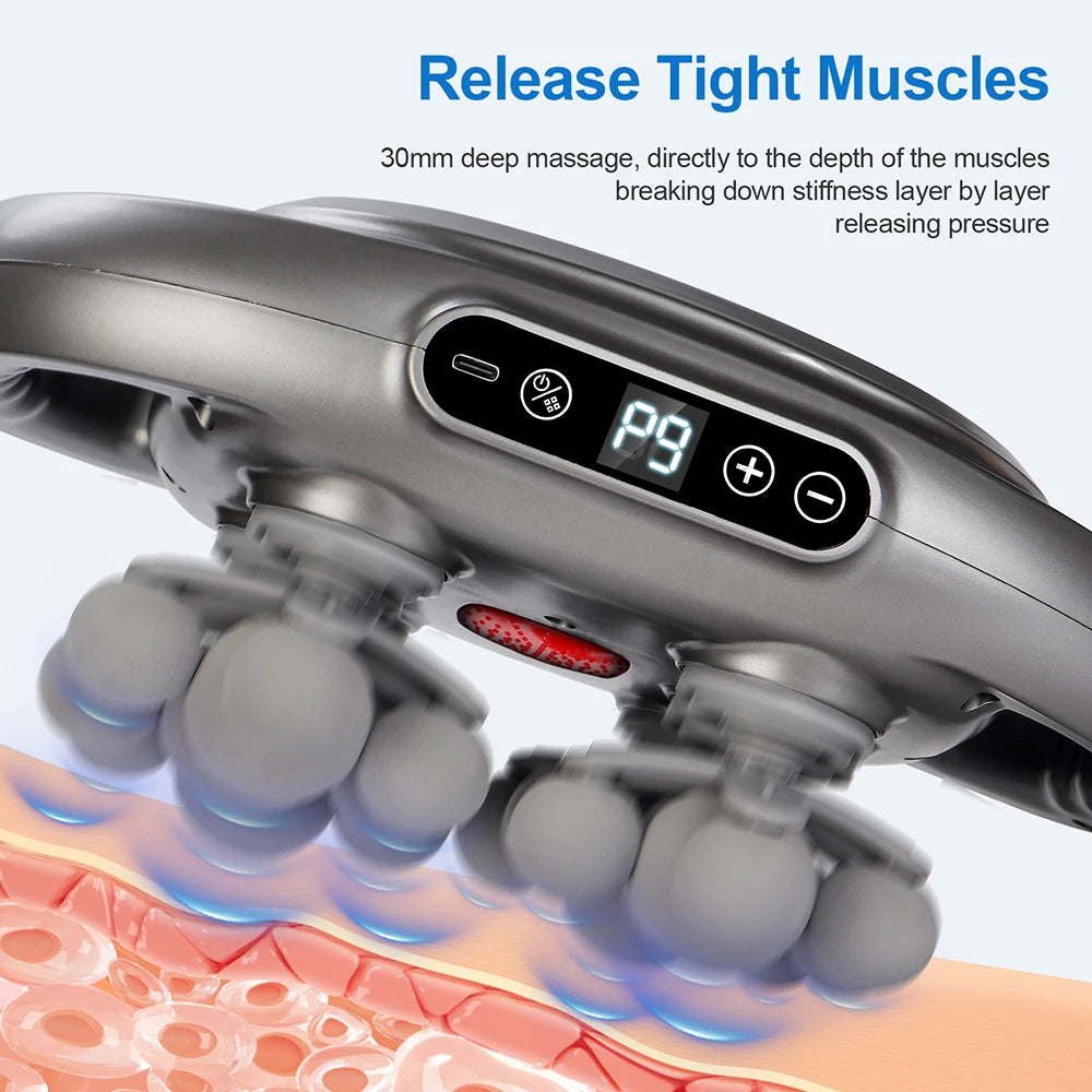 Foreverlily High Frequency Vibration Body Massage Gun Muscle Recovery Tool