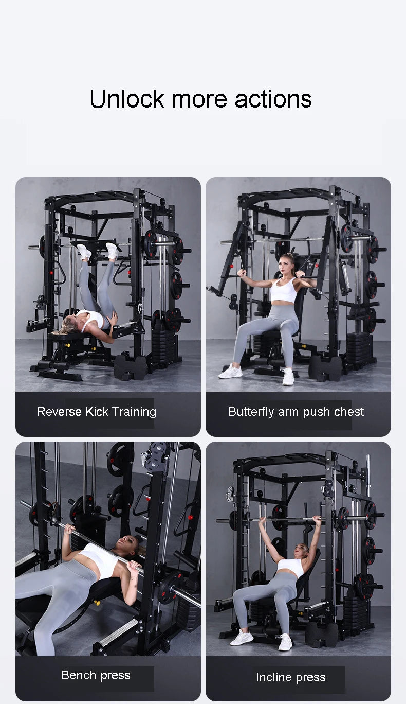 SRhxq Smith Gantry Multi Functional Strength Training System