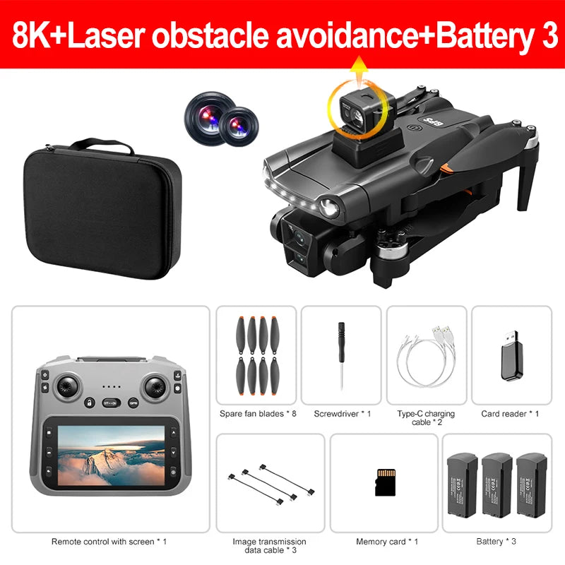 Lenovo 8K GPS Drone With Obstacle Avoidance And FPV Camera