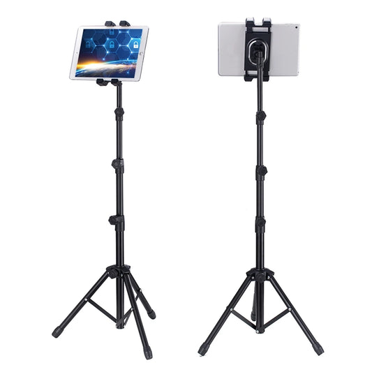 Unho Retractable Adjustable iPad Floor Stand Tripod 360 Degree Rotation