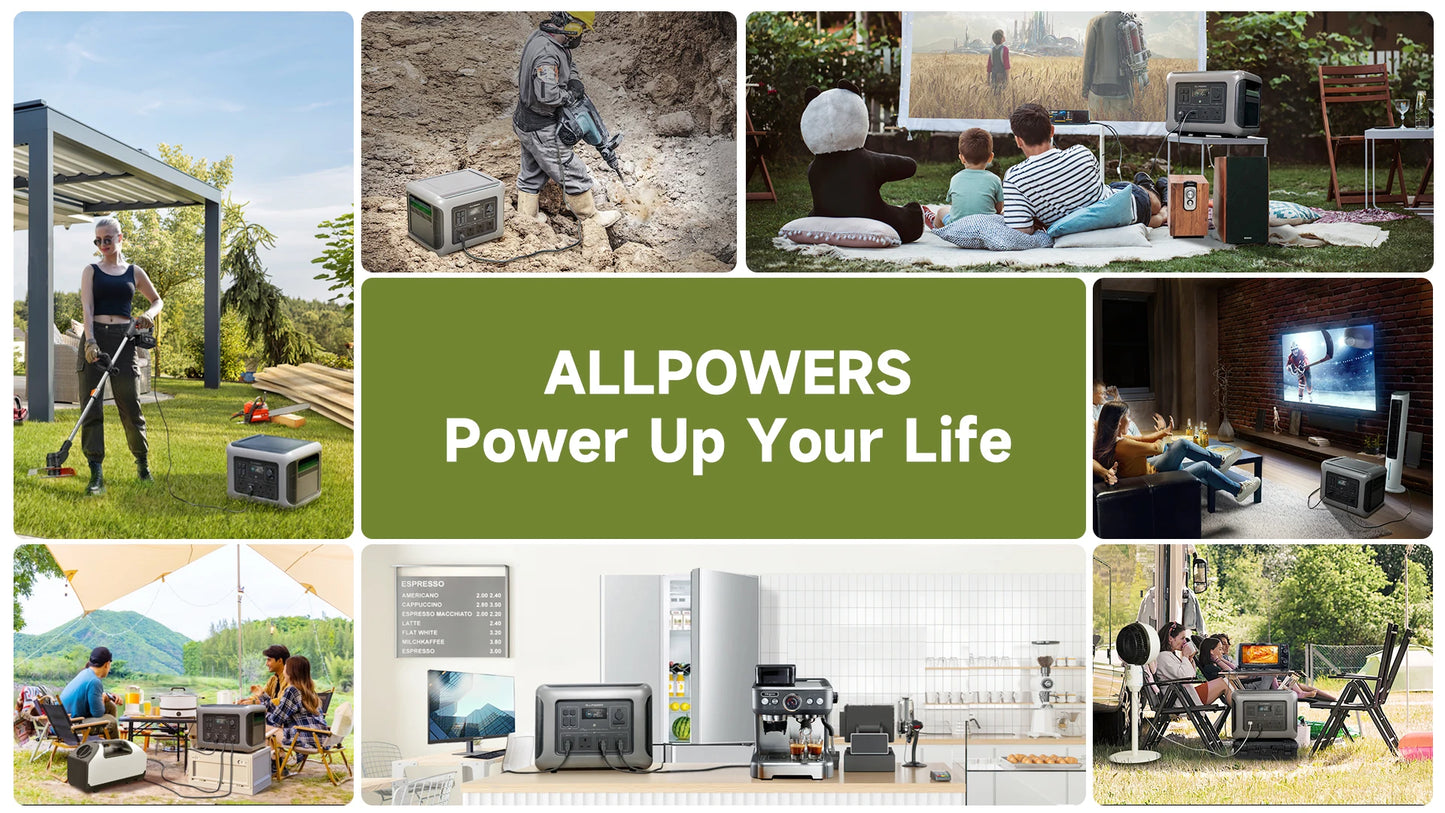 ALLPOWERS R2500 Portable Power Station 1920Wh Solar Generator