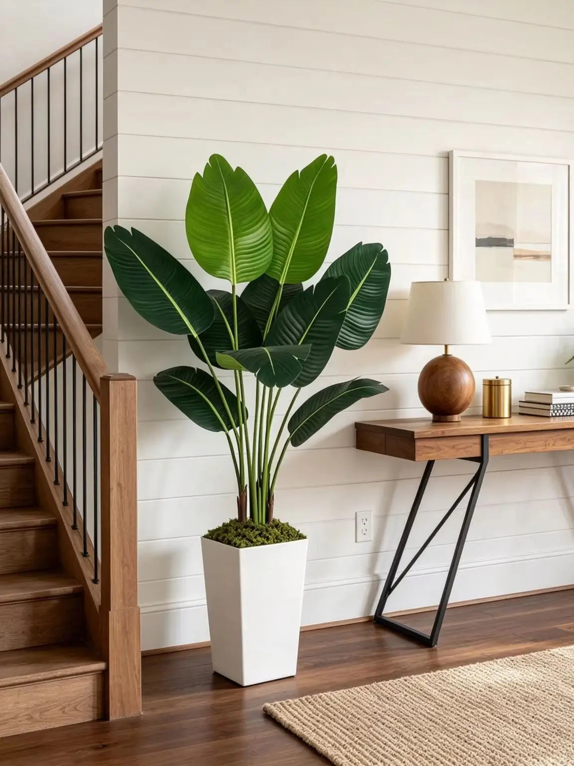 Olitree Bird of Paradise Artificial Palm Tree Indoor Home Decor