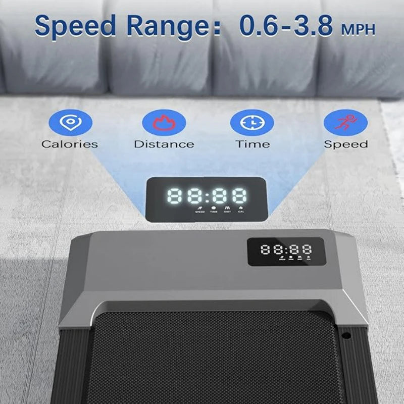Superun Home Treadmill 2.5HP Two In One Walking Running Machine