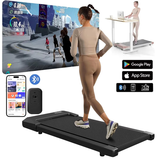 Superun Home Treadmill 2.5HP Two In One Walking Running Machine