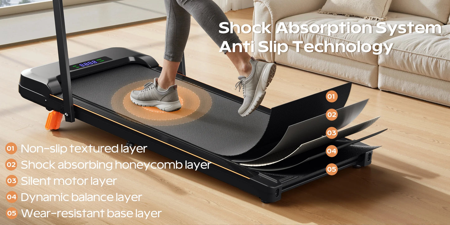 Airhot 4 In 1 Climbing Treadmill With Incline LED Display