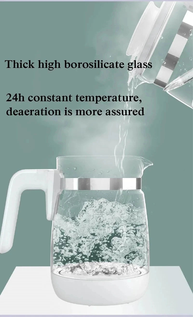 Luouphei Smart Baby Milk Warmer Electric Glass Kettle Temperature Control