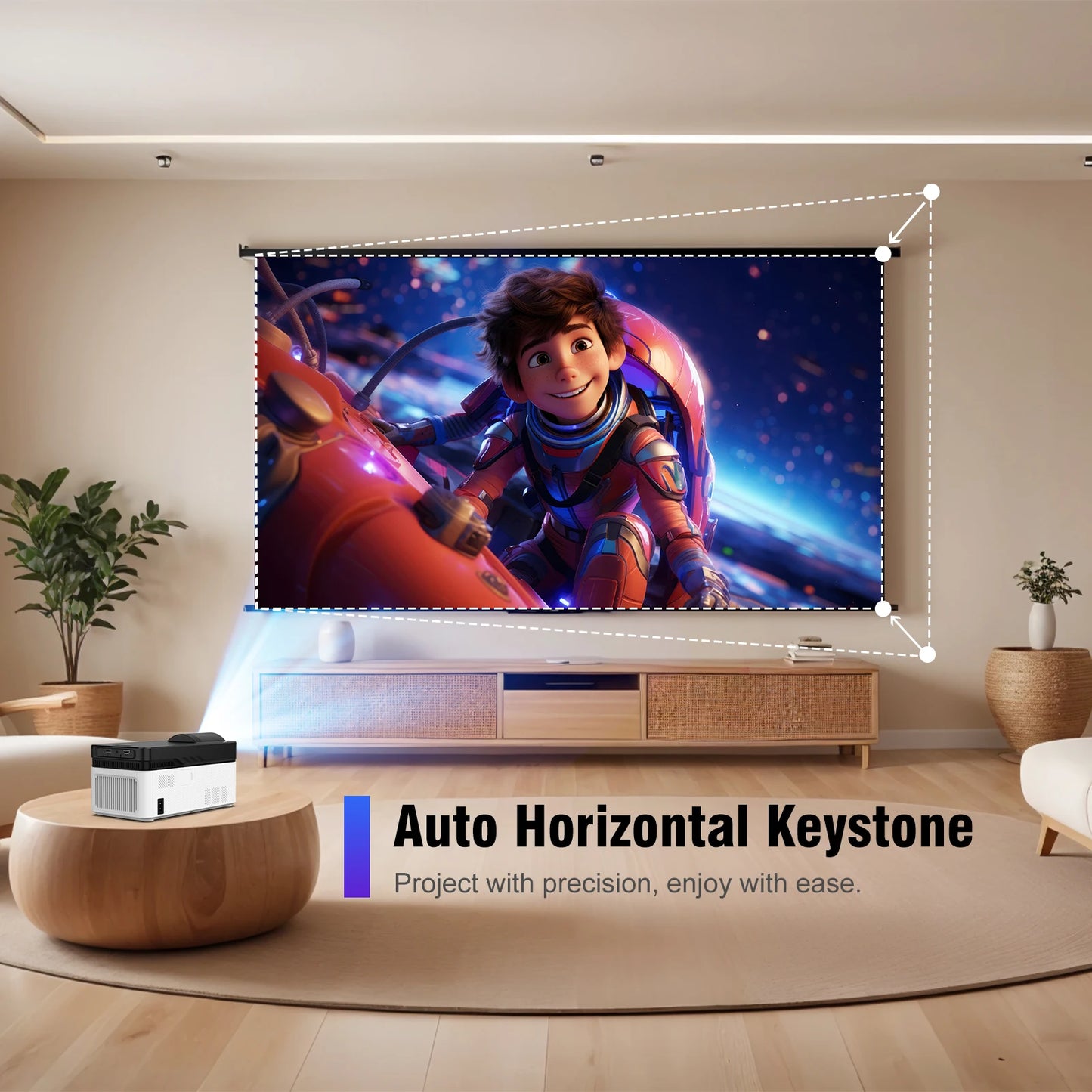Magcubic HY450 Ultra Short Throw Projector 900ANSI 1080P Home Theater