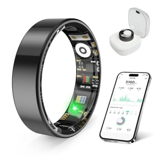 Smart Health Ring With Stress And Sleep Tracking Waterproof