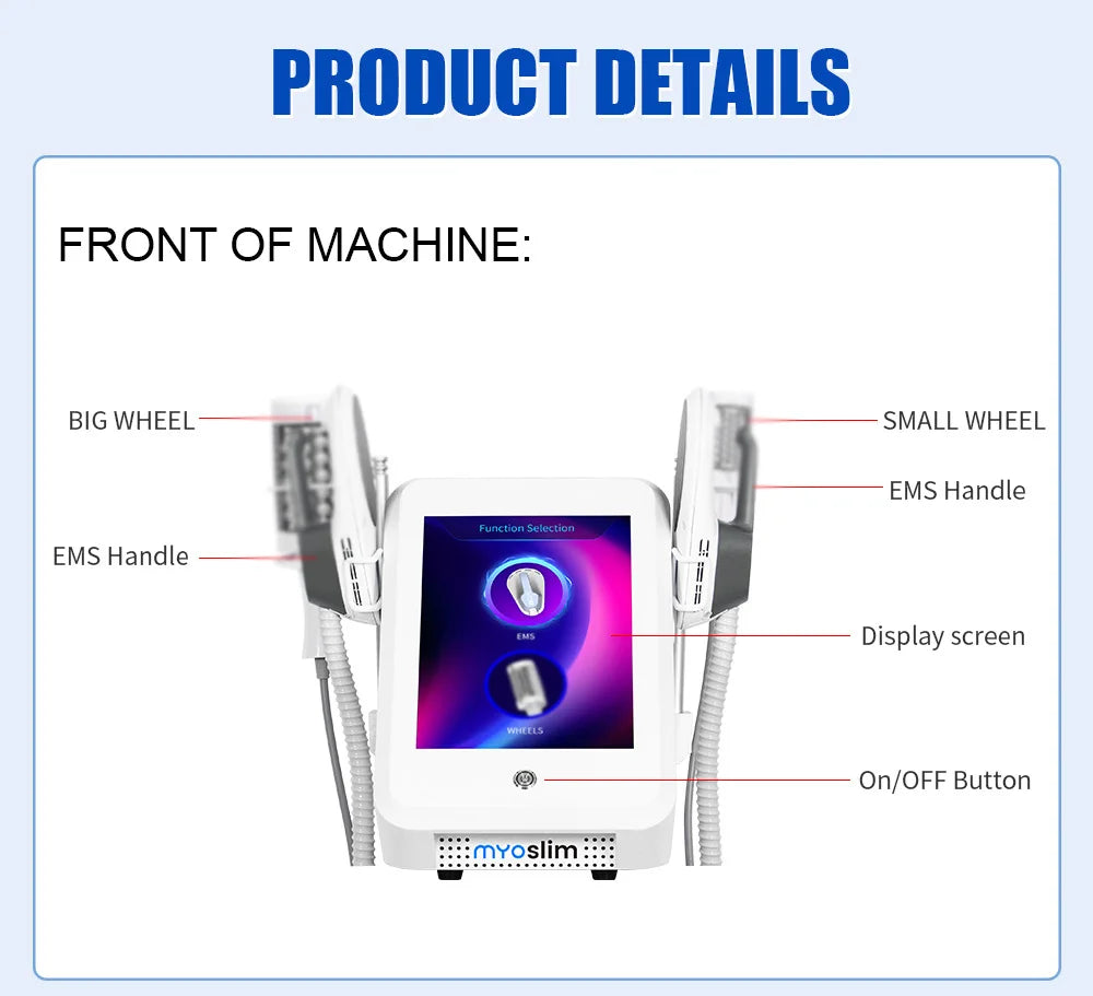 Myoslim Vacuum Inner Ball Roller Cellulite Massage Weight Loss Slimming