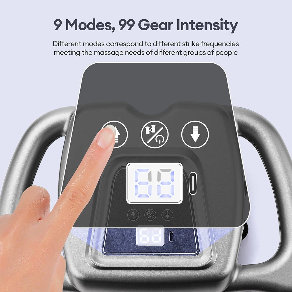 Foreverlily High Frequency Vibration Body Massage Gun Muscle Recovery Tool