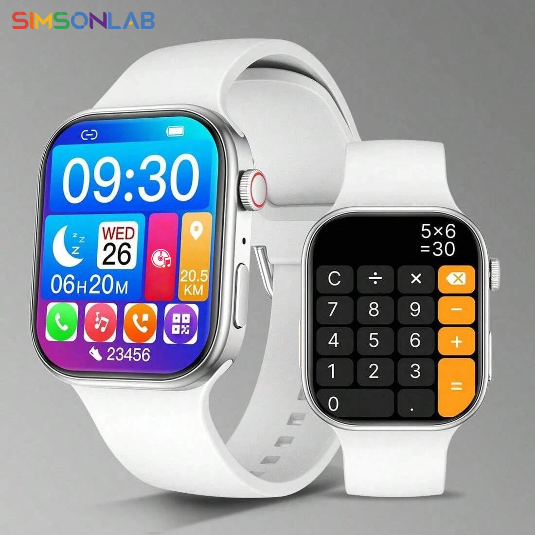 Odelettevcy Smartwatch With Bluetooth Calling And Heart Rate Monitoring