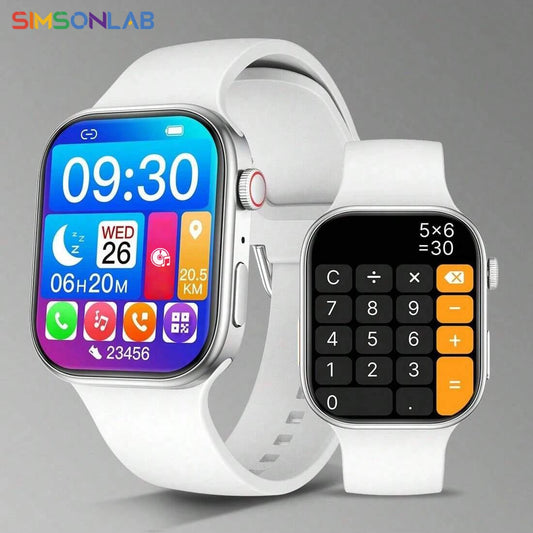 Odelettevcy Smartwatch With Bluetooth Calling And Heart Rate Monitoring