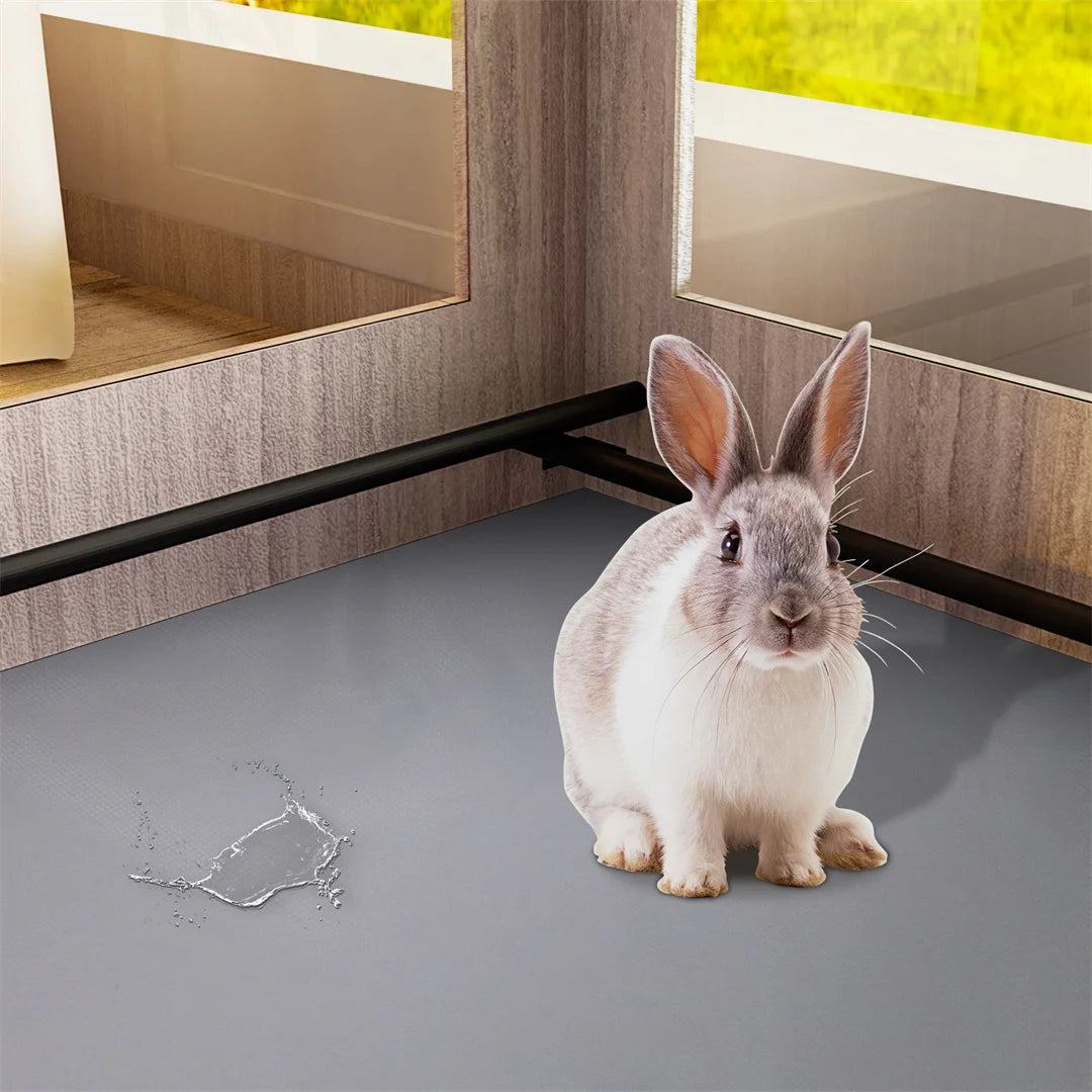 Bingopaw Detachable Tempered Glass Dog Playpen Whelping Box Protective Rails