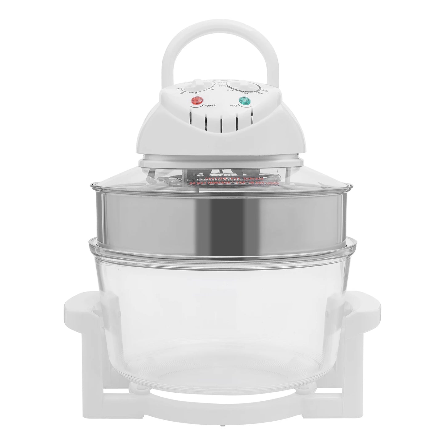 Visual Air Fryer 110V 1200 To 1400W 360 Degree Circulation