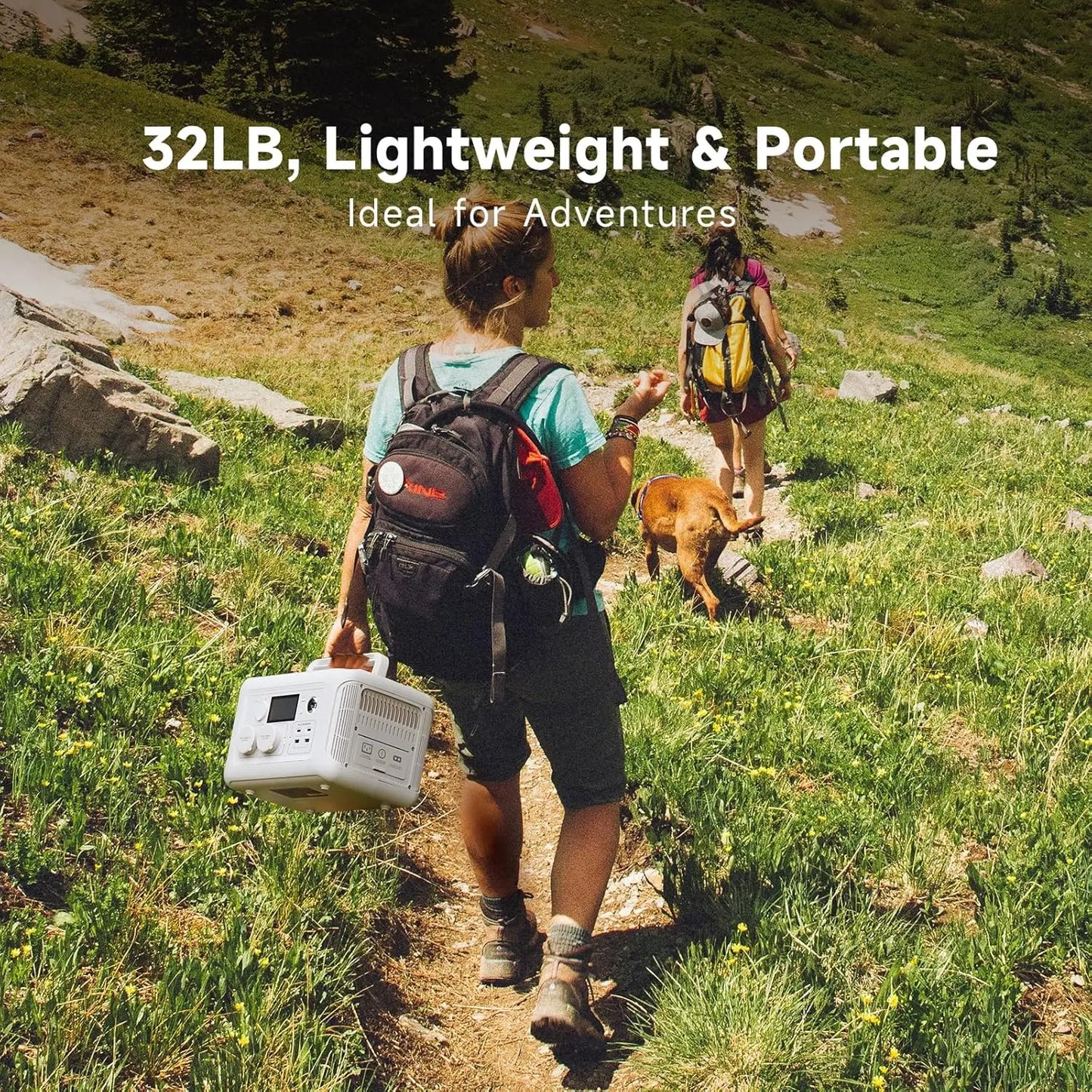 ALLPOWERS R600 Portable Power Station 299Wh LiFePO4 Solar Generator