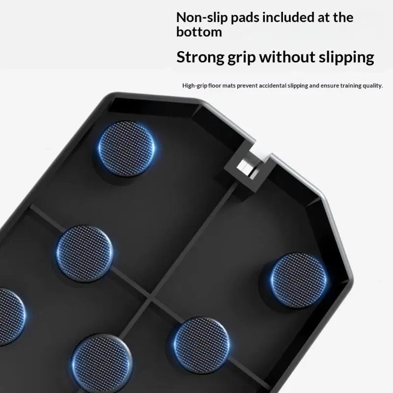Multifunctional Push Up Board With 20 Holes For Home Gym