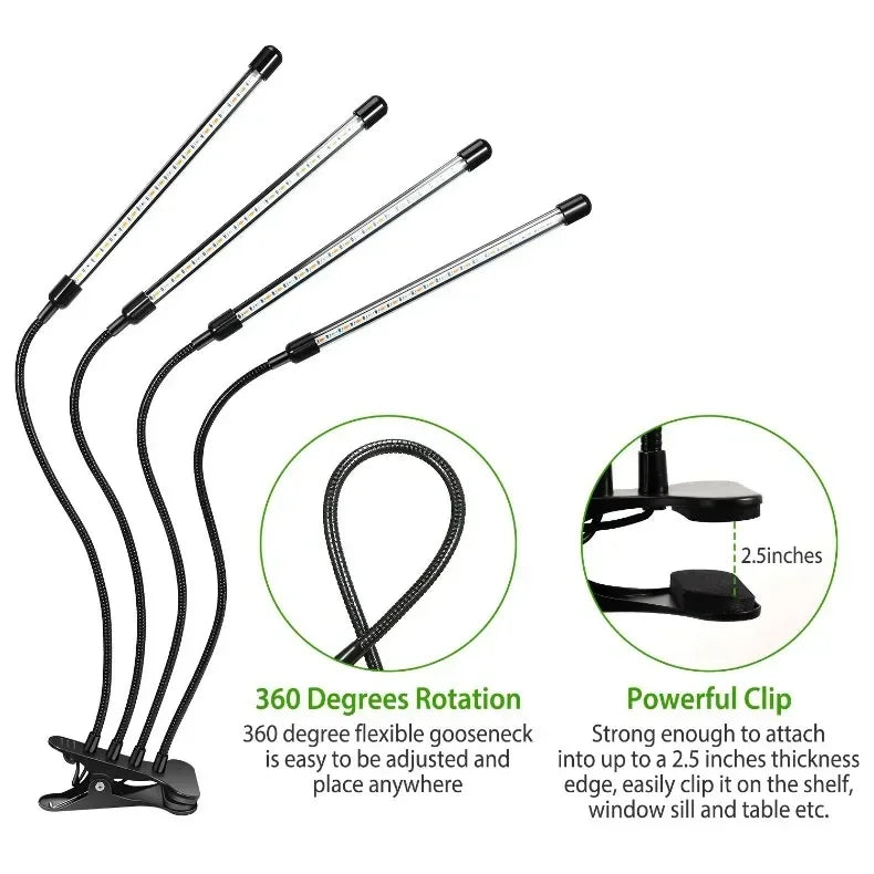 LED Barz 80 Led Full Spectrum Dimmable Plant Grow Light