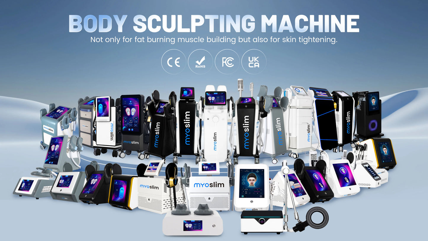 Myoslim 6500W EMS Neo RF Body Sculpting System Device