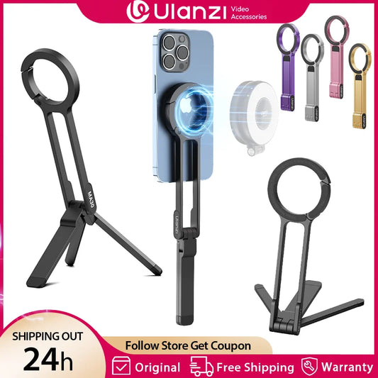 Ulanzi MA30 Magnetic Phone Tripod Holder for iPhone