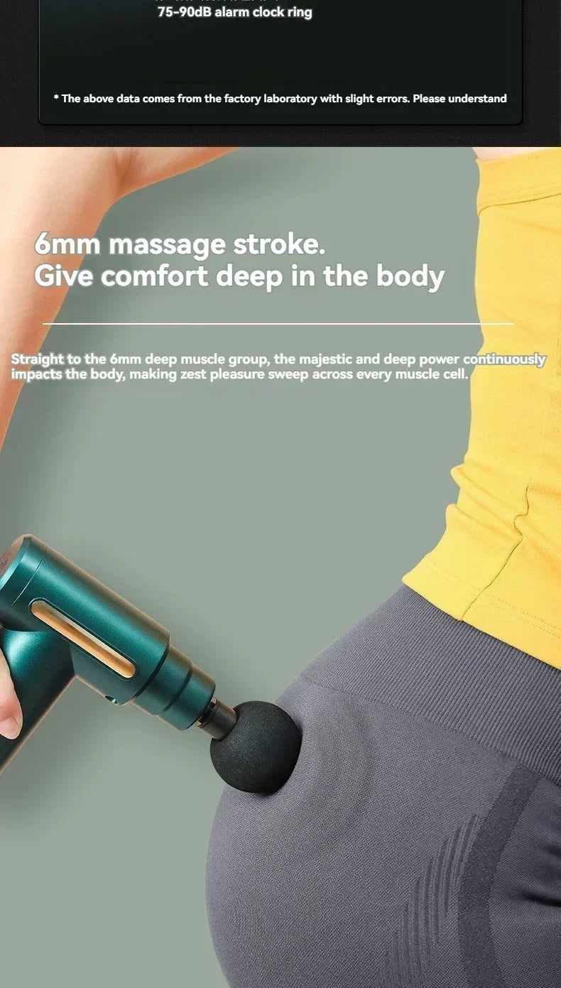 DIAMRI Mini USB Massage Gun Portable Fascia Relaxer