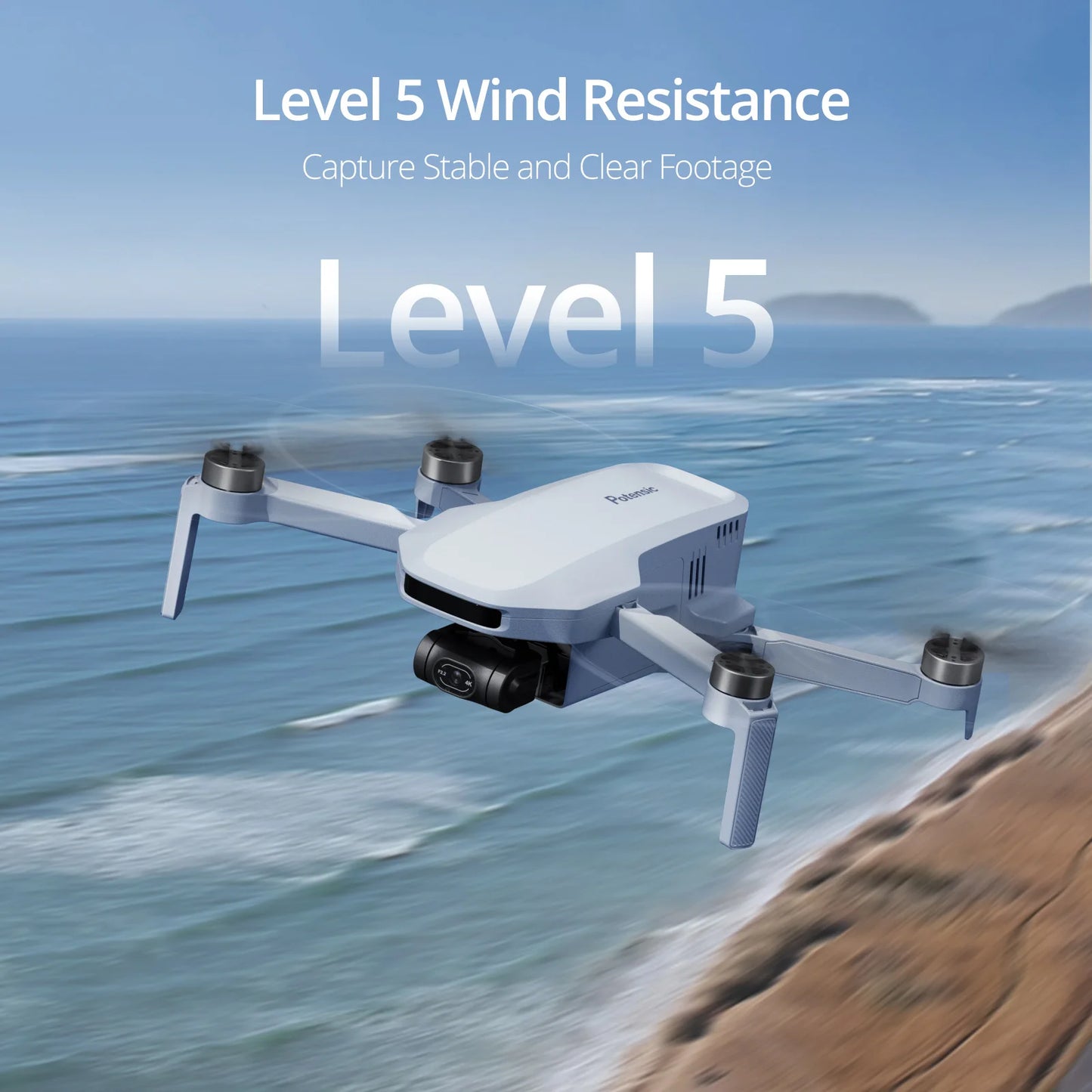 Potensic C0 Mini Drone With 3Axis Gimbal GPS 4K Camera