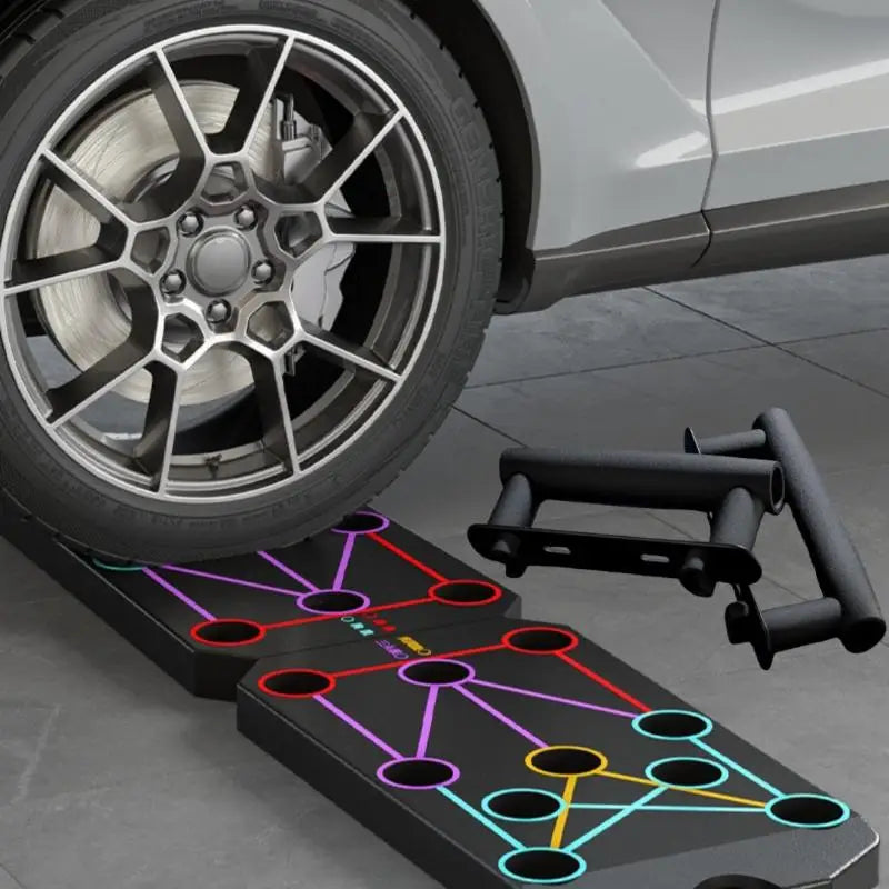 Multifunctional Push Up Board With 20 Holes For Home Gym