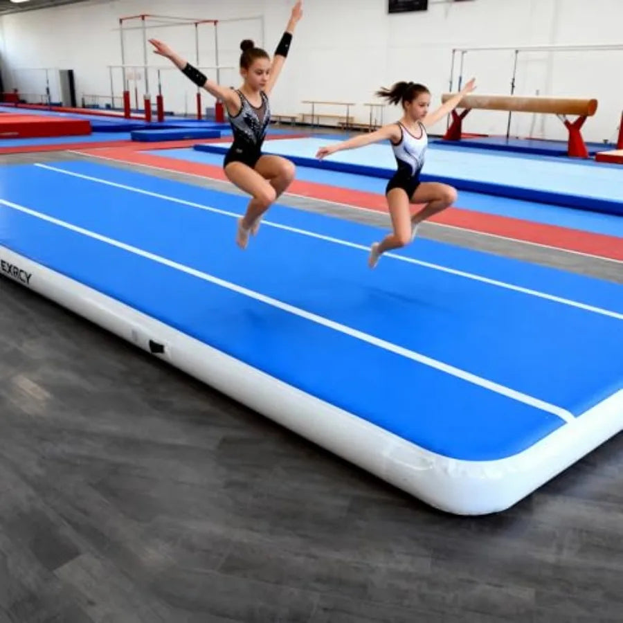 Inflatable Gymnastics Mat For Home Training PVC Material