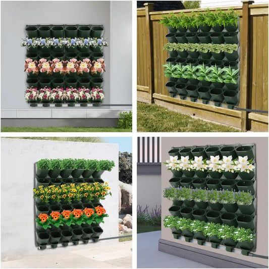 Turn any wall into a thriving, space-saving garden with this smart self-watering vertical planter.