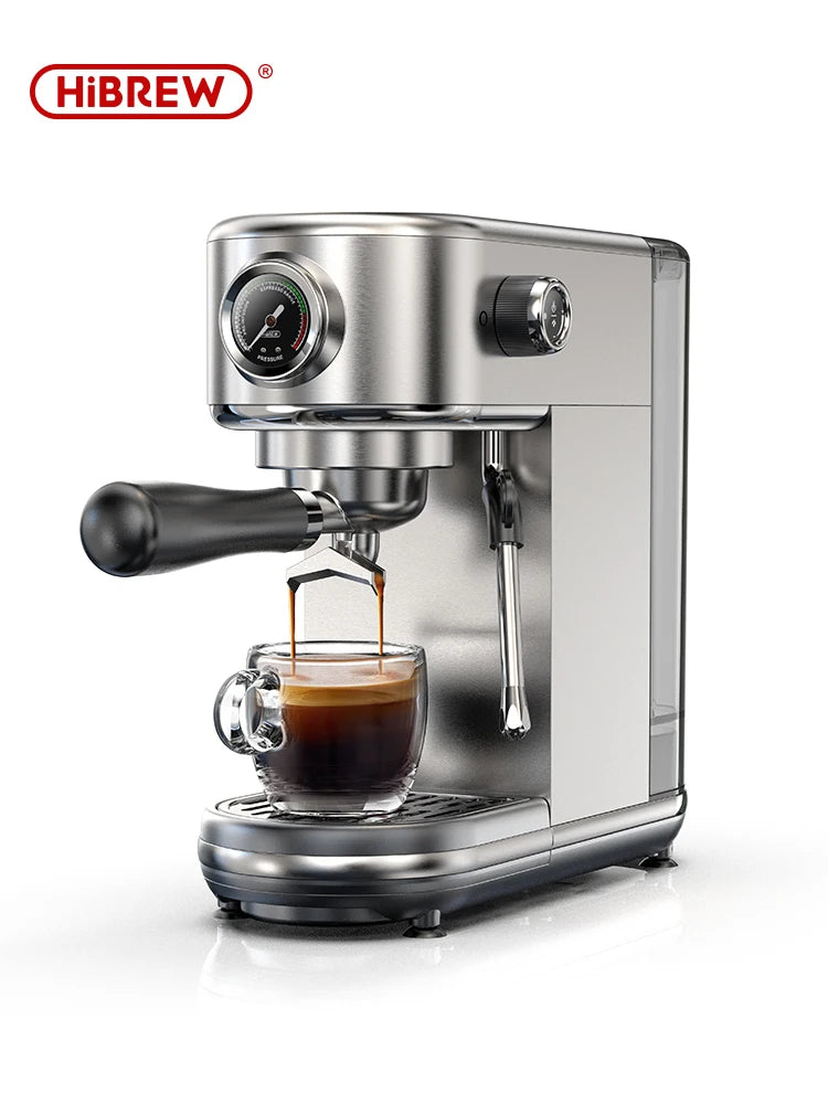 HiBREW H10B 20Bar Semi Automatic Espresso Machine Temperature Adjustable