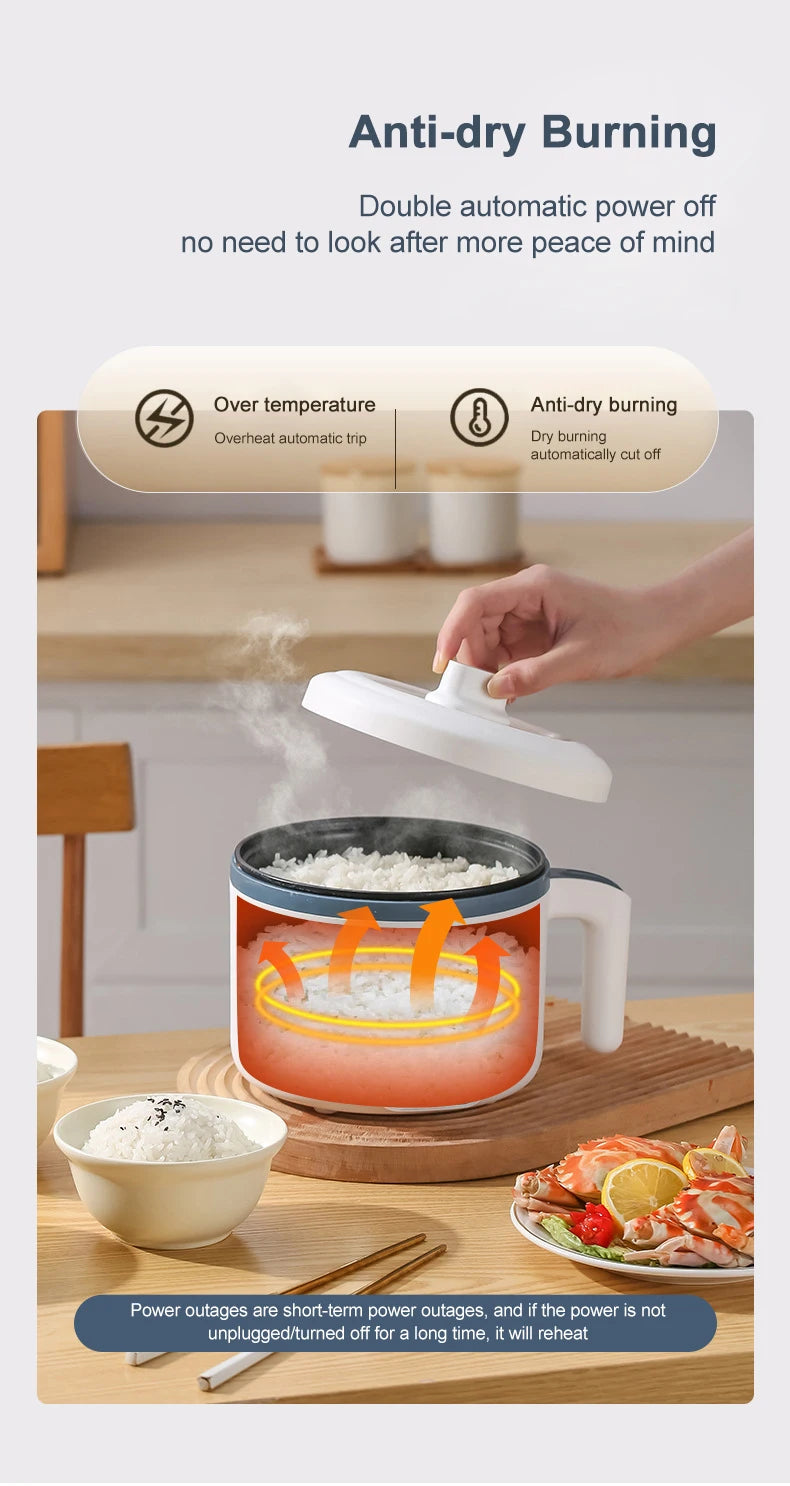 BALASHOV Electric Rice Cooker Nonstick Mechanical MultiCooker