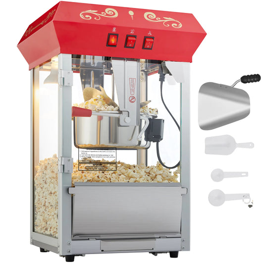 Succebuy Commercial Popcorn Maker Automatic Electric Popper Machine