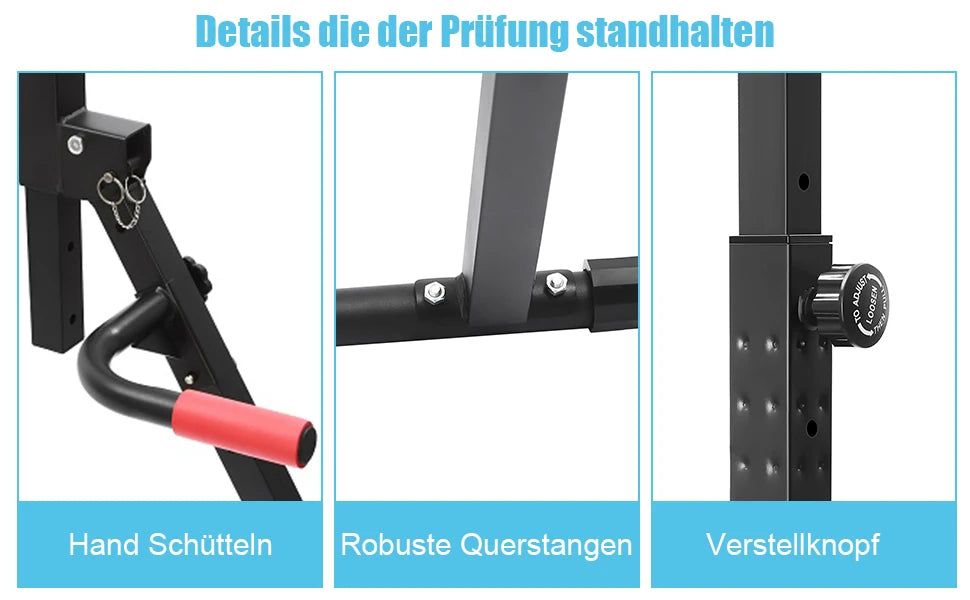 Power Tower Chin Up Dip Bar For Home Gym Equipment