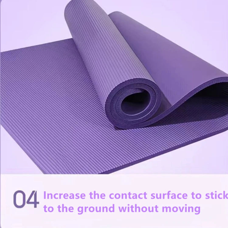 Non Slip Yoga Mat For Home Gym Travel Cushion Workouts