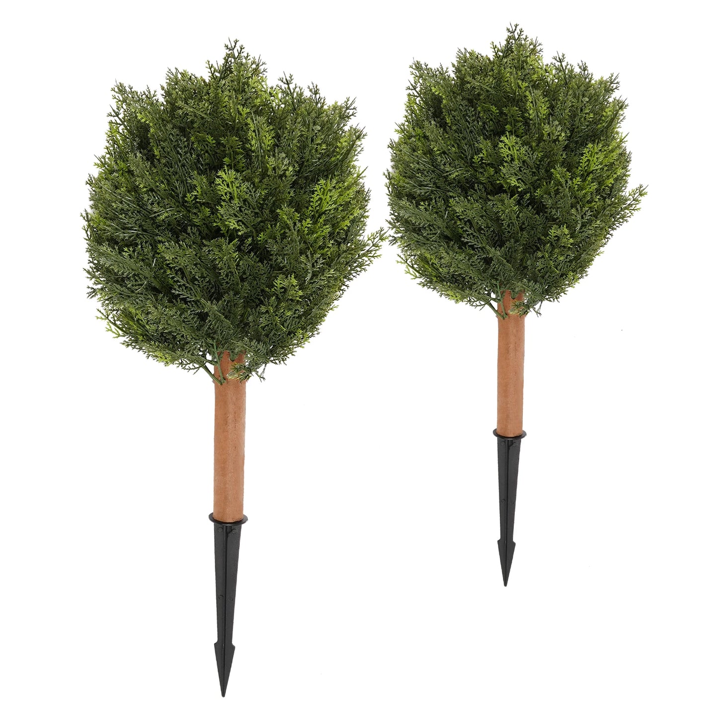 Artificial Cypress Trees With Spikes For Indoor Outdoor Home Decor