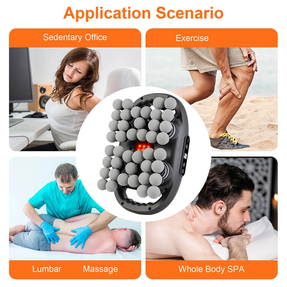 Foreverlily High Frequency Vibration Body Massage Gun Muscle Recovery Tool