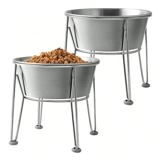 Elevate mealtime with a stylish raised feeder that keeps your dog comfortable and supports easier digestion.
