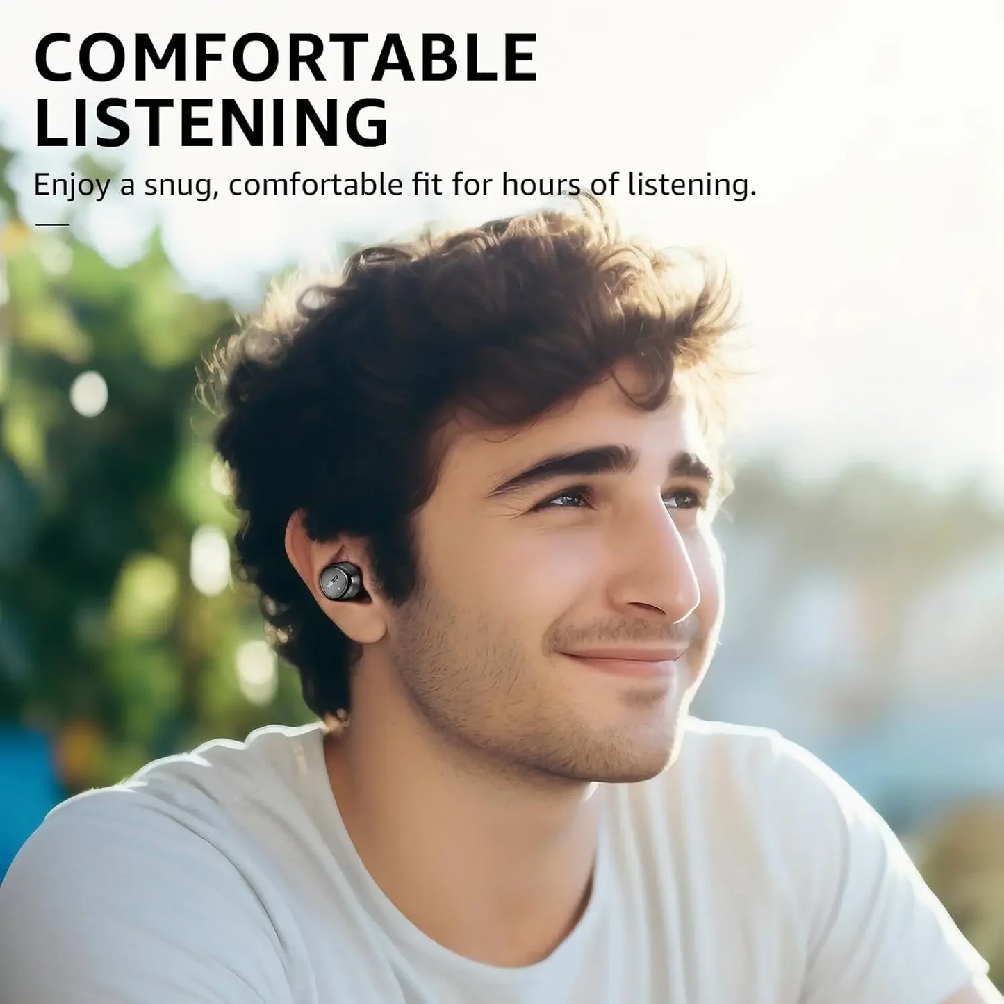 JHLU Wireless Earbuds Built In Mic Clear Calls Waterproof Bluetooth