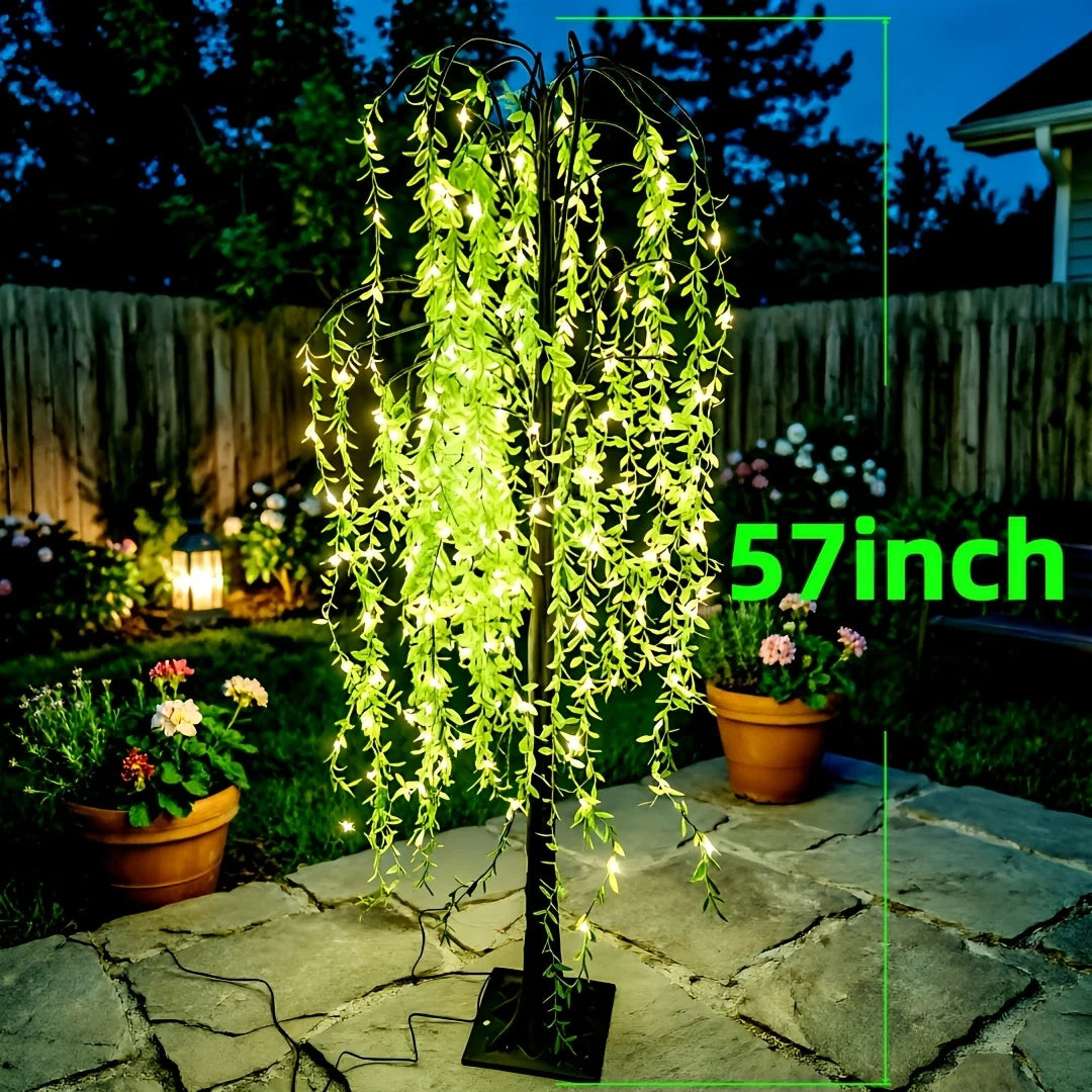 188 LED Willow Tree Light With USB Power Garden Decor