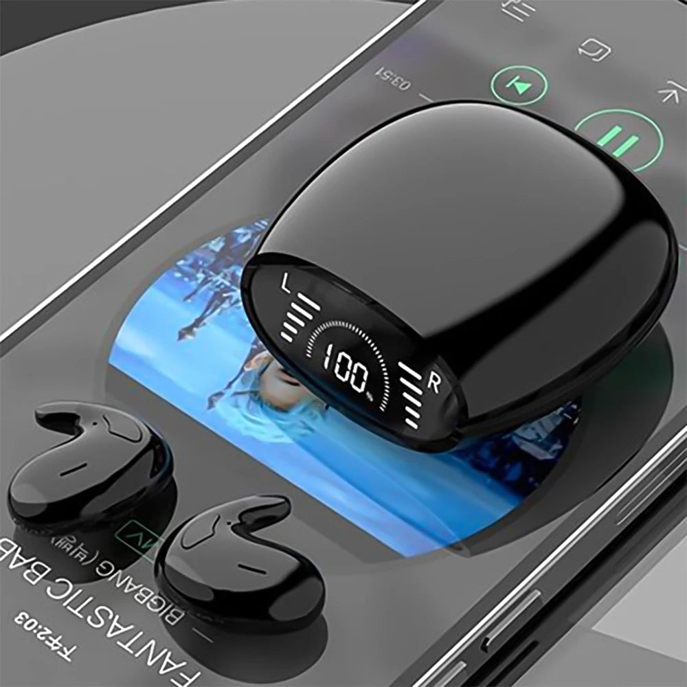 SK Ultra Thin Sleep Headphones Wireless Bluetooth Earbuds Waterproof